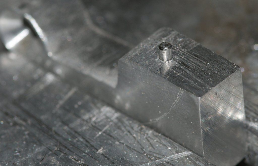 Height adjustable recoil pad on HS Precision stock